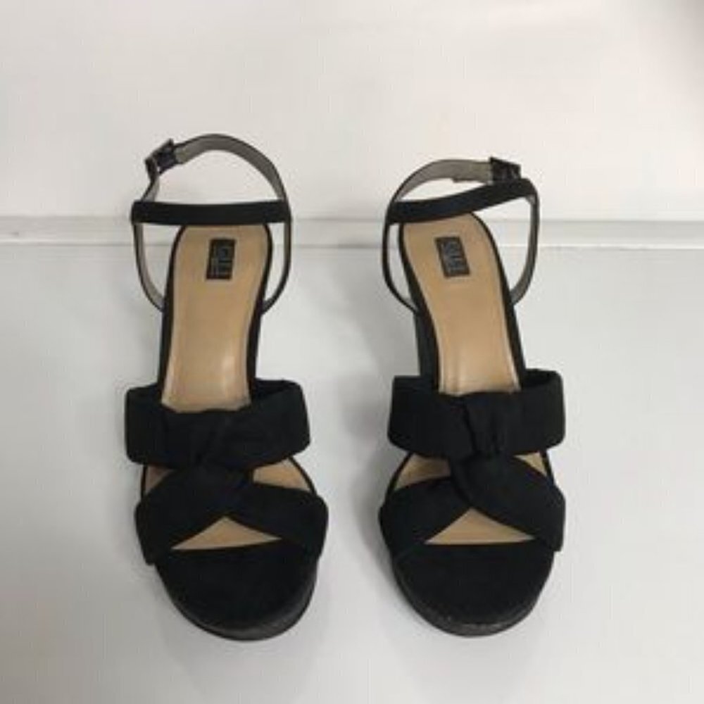 MGili Knotted Kahlie Front Wedge Ankle Strap - Picture 2 of 6